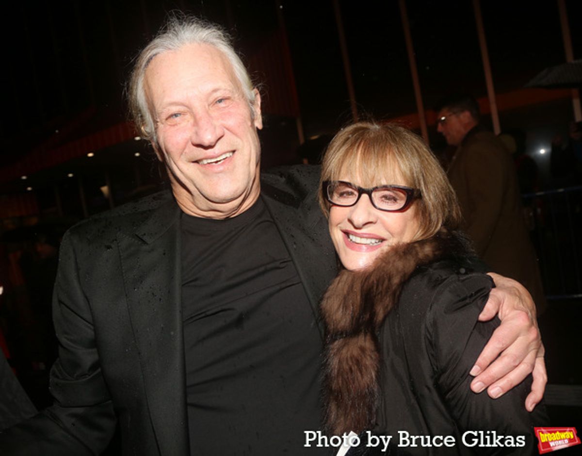 Matthew Johnston and Patti LuPone at 