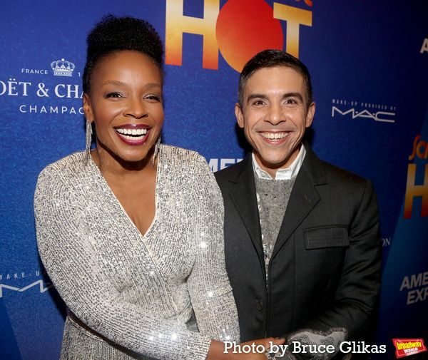 Amber Ruffin and Matthew Lopez Photo