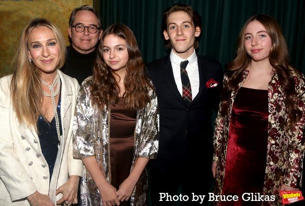  Matthew Broderick, Sarah Jessica Parker, Tabitha Hodge Broderick, James Wilkie Brode Photo