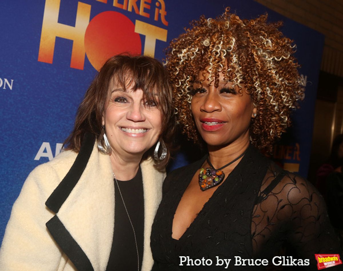 Beth Leavel and Judine Somerville at 