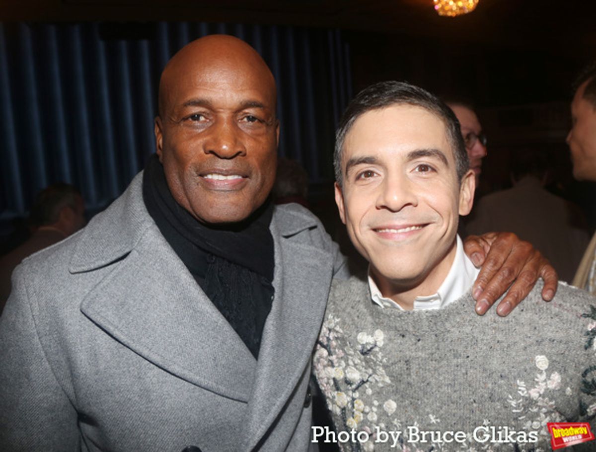 Kenny Leon and Matthew Lopez at 