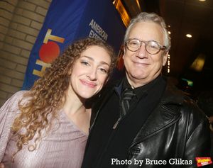 Micaela Diamond and Rick Elice @ BroadwayWorld Micaela Diamond and Rick Elice Photo