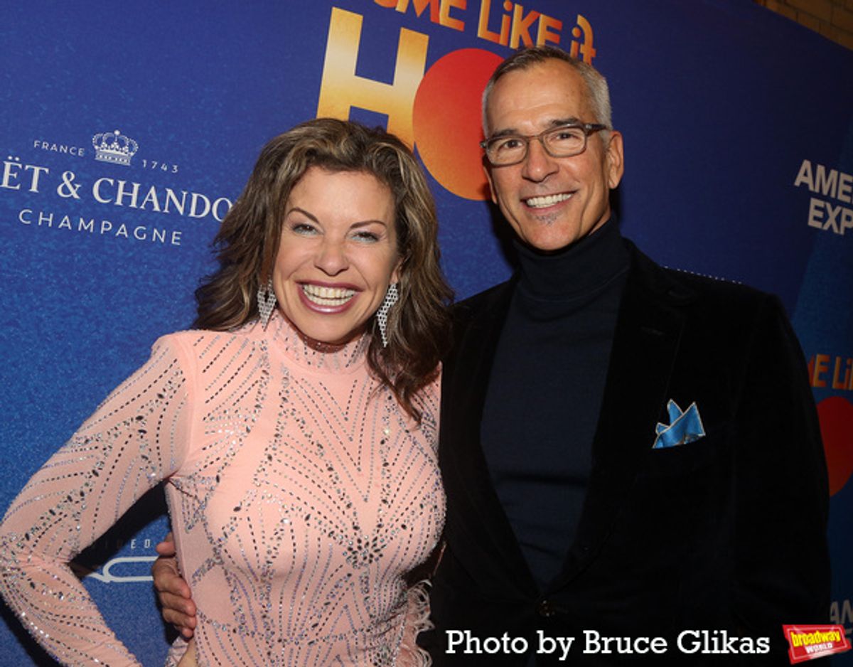 Rachelle Rak and Jerry Mitchell at 