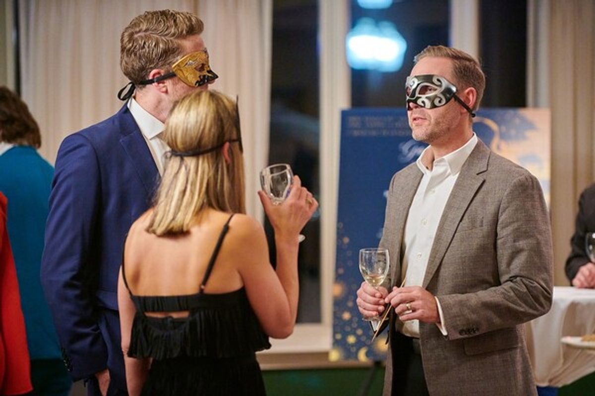 Chris Marschka and guests at 