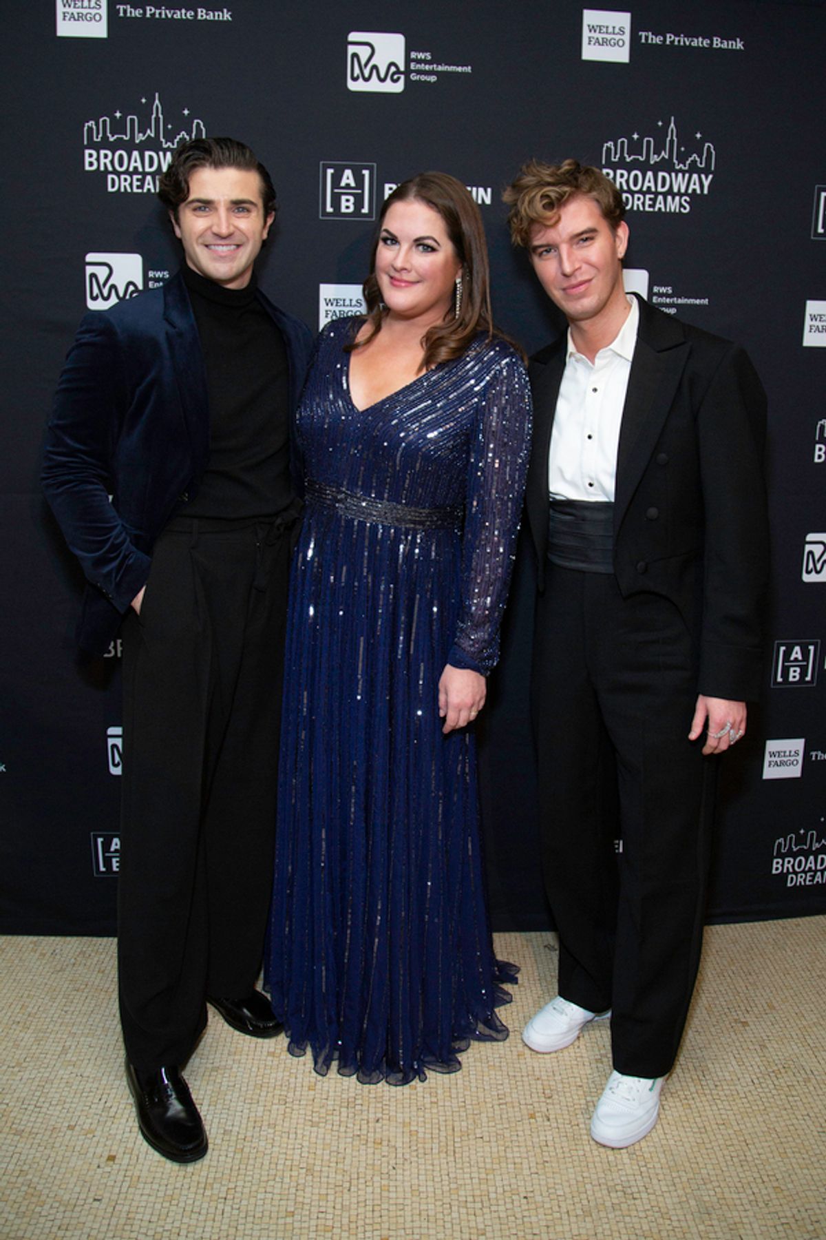 John Battegliese, Kelly Levine and Ryan Park at 