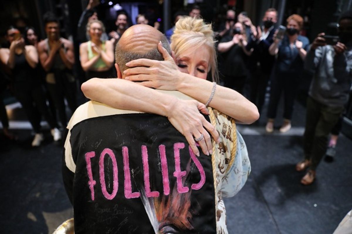 Jenny Hill, Casey Nicholaw at 