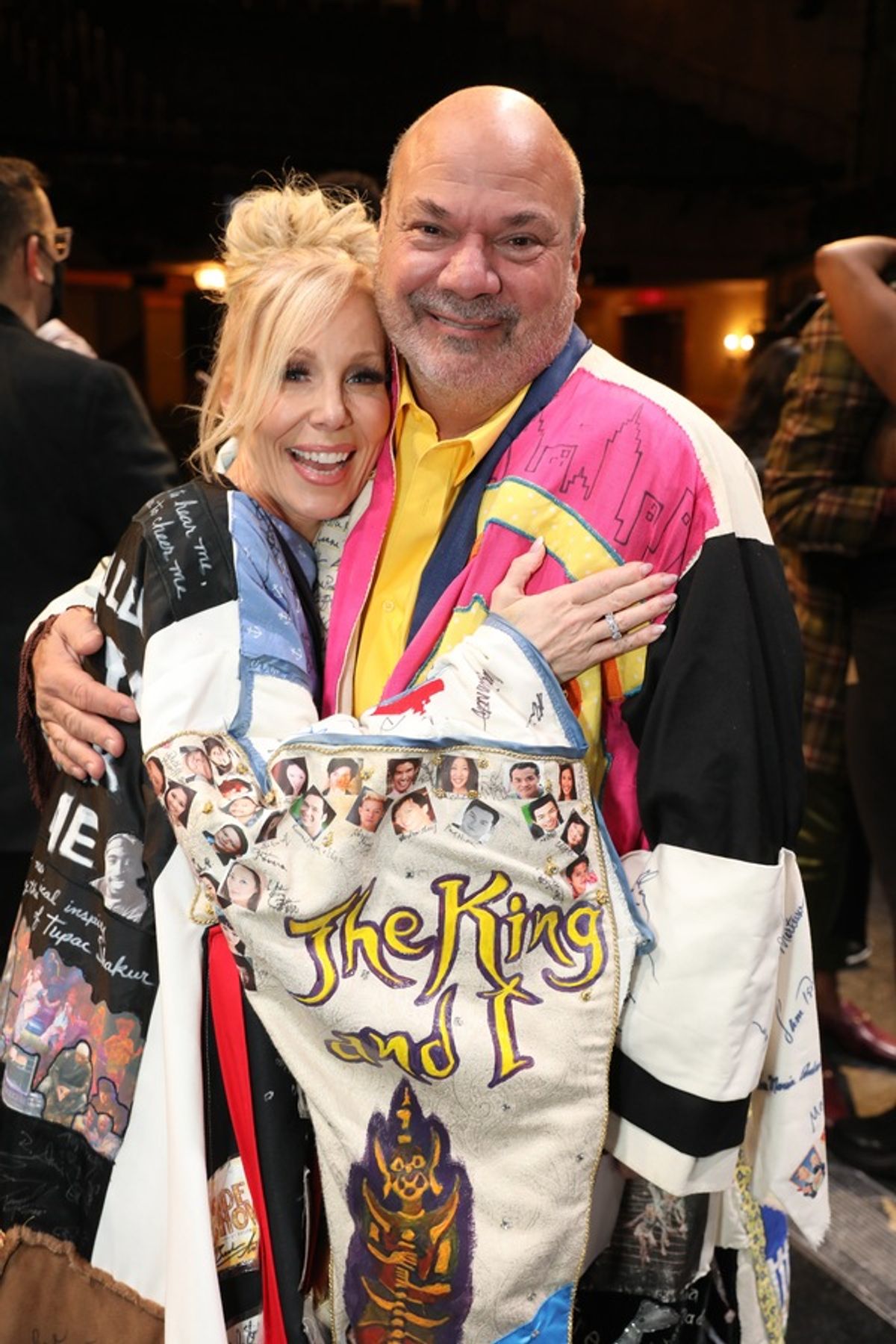 Jenny Hill, Casey Nicholaw at 