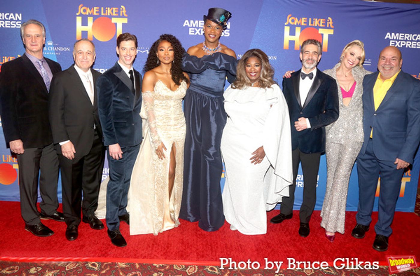 Photos: SOME LIKE IT HOT Cast Strikes a Pose on Opening Night  Image