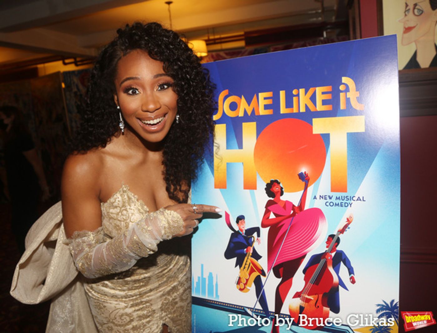 Photos: SOME LIKE IT HOT Cast Strikes a Pose on Opening Night  Image