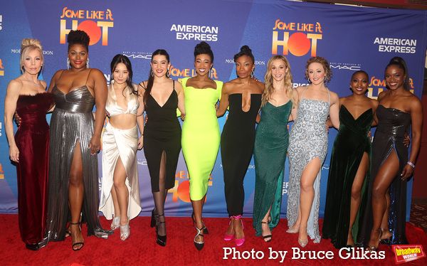 Photos: SOME LIKE IT HOT Cast Strikes a Pose on Opening Night — photo 74 of 86