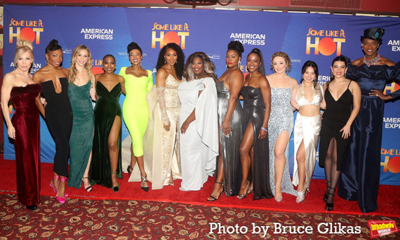 Photos: SOME LIKE IT HOT Cast Strikes a Pose on Opening Night  Image