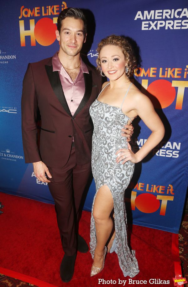 Photos: SOME LIKE IT HOT Cast Strikes a Pose on Opening Night — photo 77 of 86