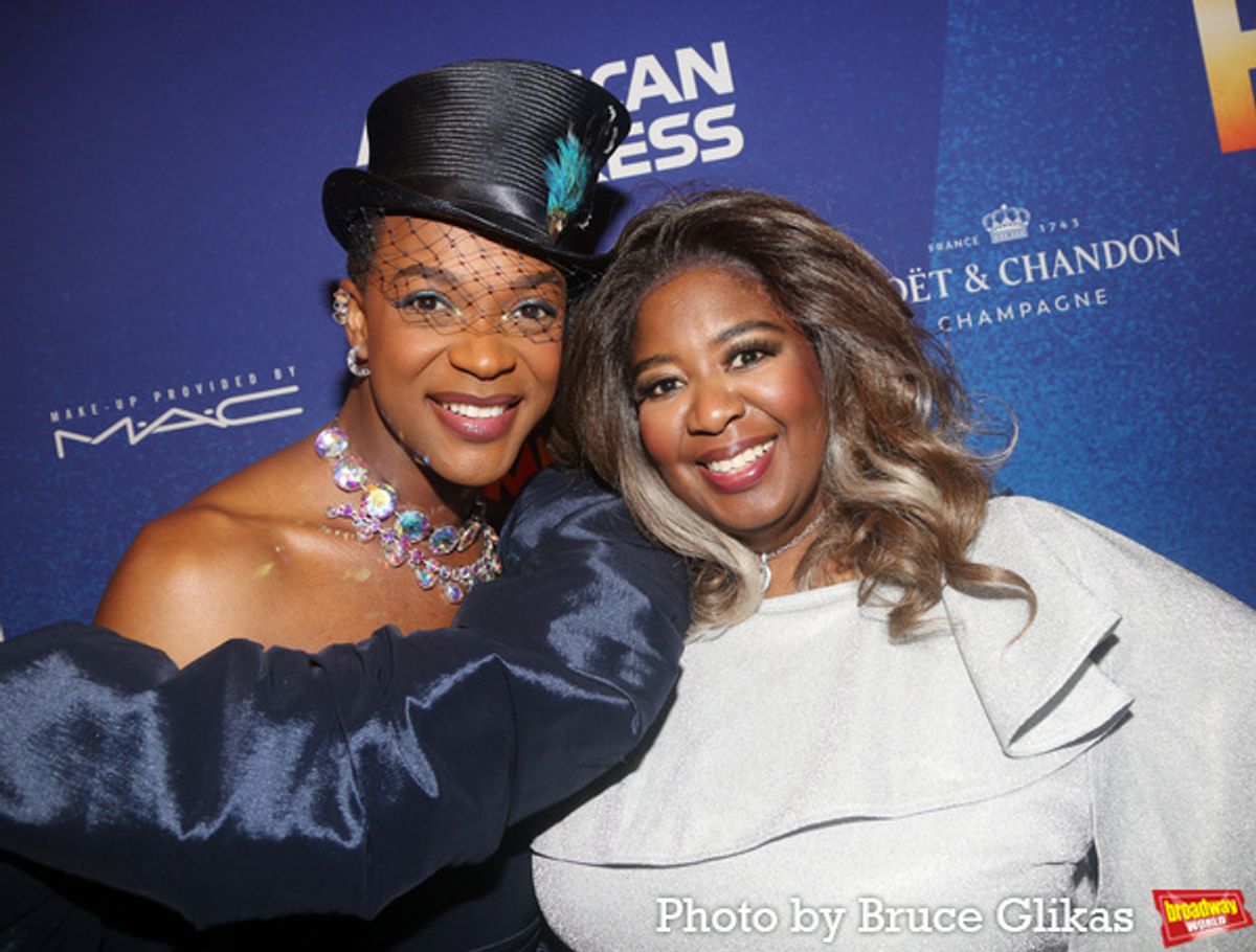 J. Harrison Ghee and Natasha Yvette Williams at 