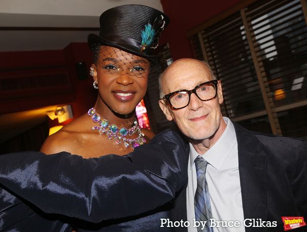 J. Harrison Ghee and Neil Meron Photo