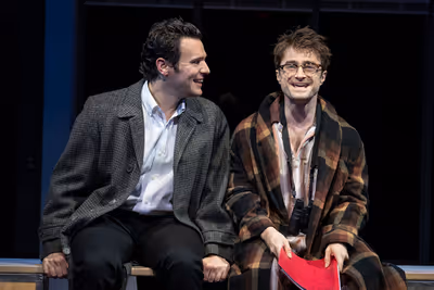Jonathan Groff and Daniel Radcliffe Photo