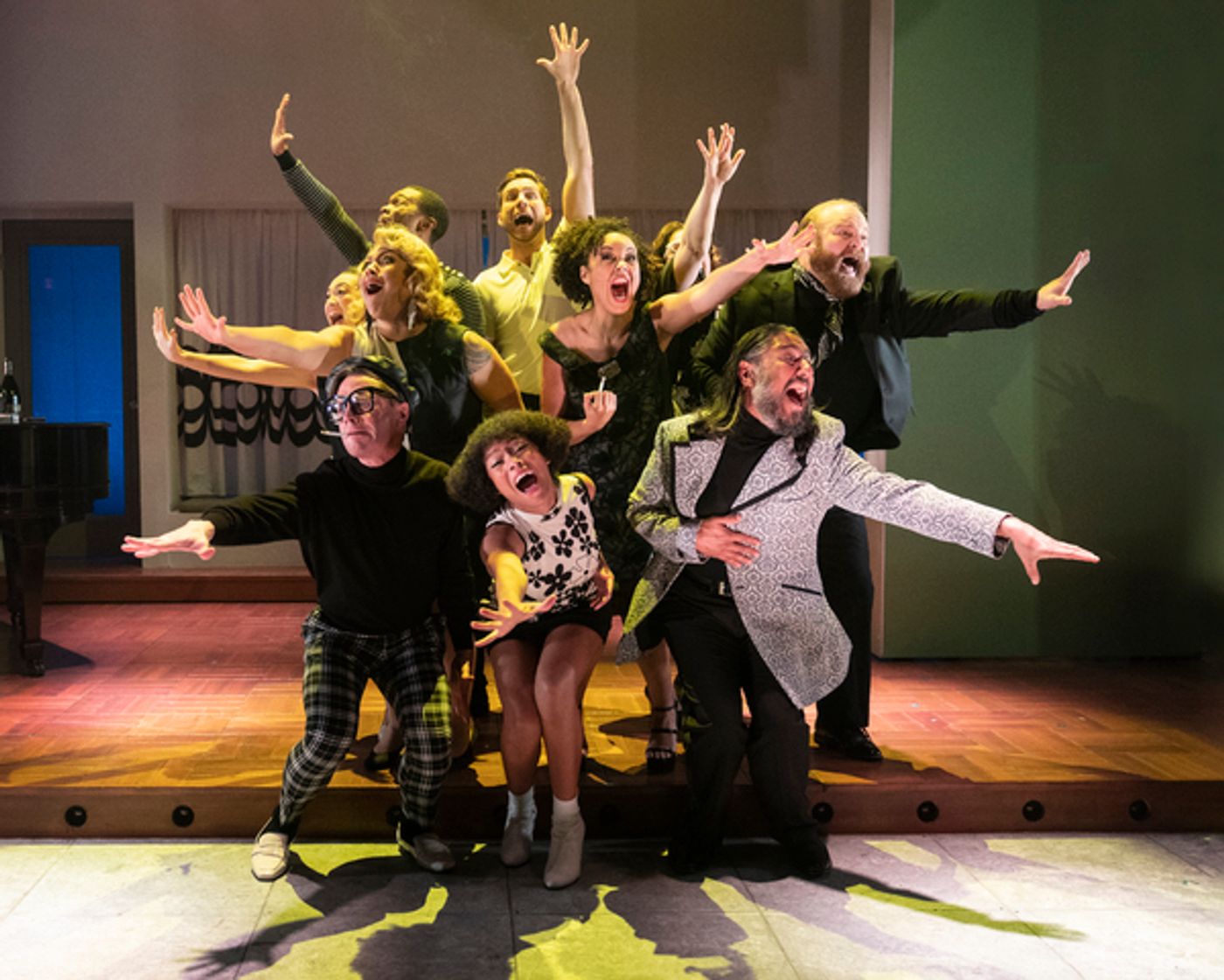 Photos: First Look at Daniel Radcliffe, Jonathan Groff, and Lindsay Mendez in MERRILY WE ROLL ALONG Photos: First Look at Daniel Radcliffe, Jonathan Groff, and Lindsay Mendez in MERRILY WE ROLL ALONG Image