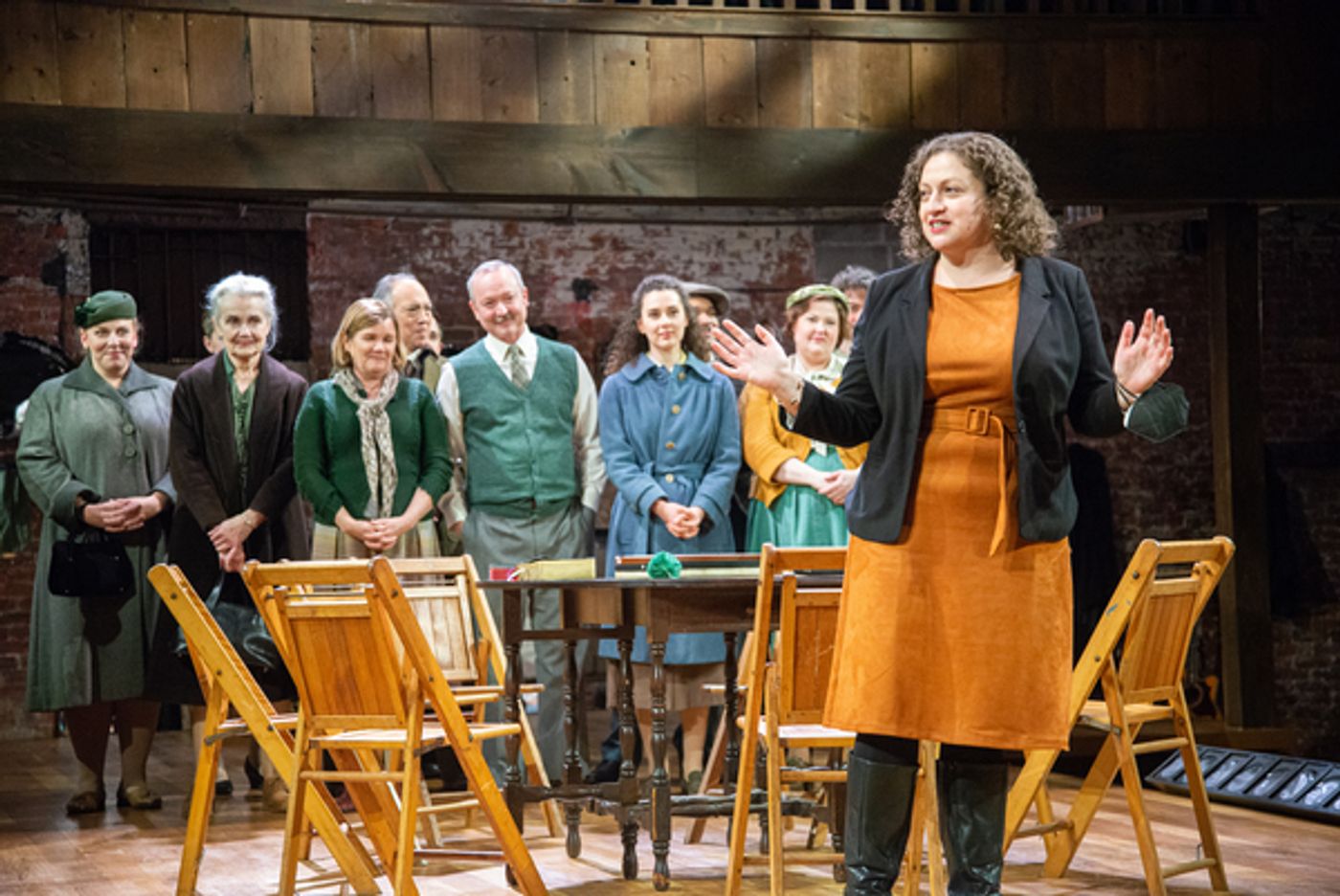 Photos: See Santino Fontana & the Cast of A MAN OF NO IMPORTANCE at Benefit Performance  Image