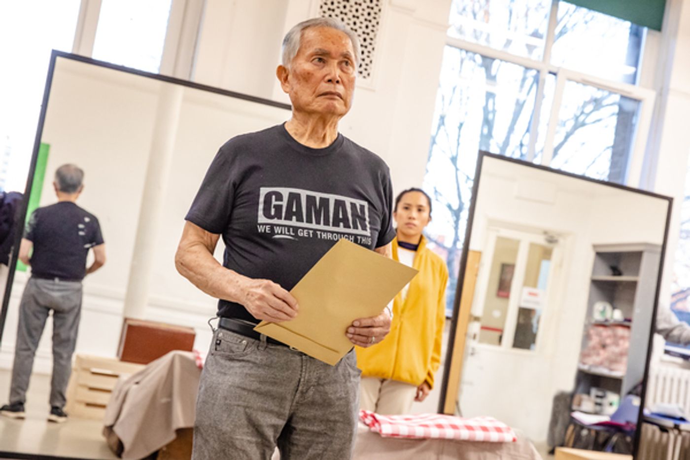 Photos: George Takei and Telly Leung in Rehearsal For GEORGE TAKEI'S ALLEGIANCE in London  Image