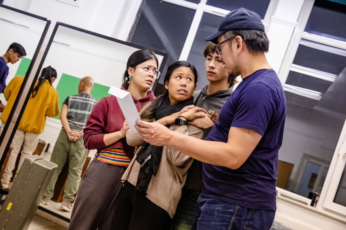 Photos: George Takei and Telly Leung in Rehearsal For GEORGE TAKEI'S ALLEGIANCE in London  Image