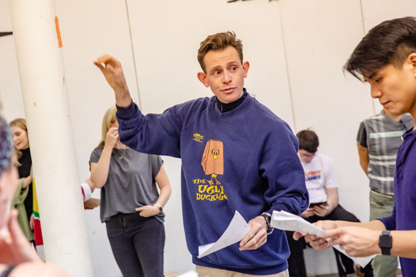 Photos: George Takei and Telly Leung in Rehearsal For GEORGE TAKEI'S ALLEGIANCE in London  Image