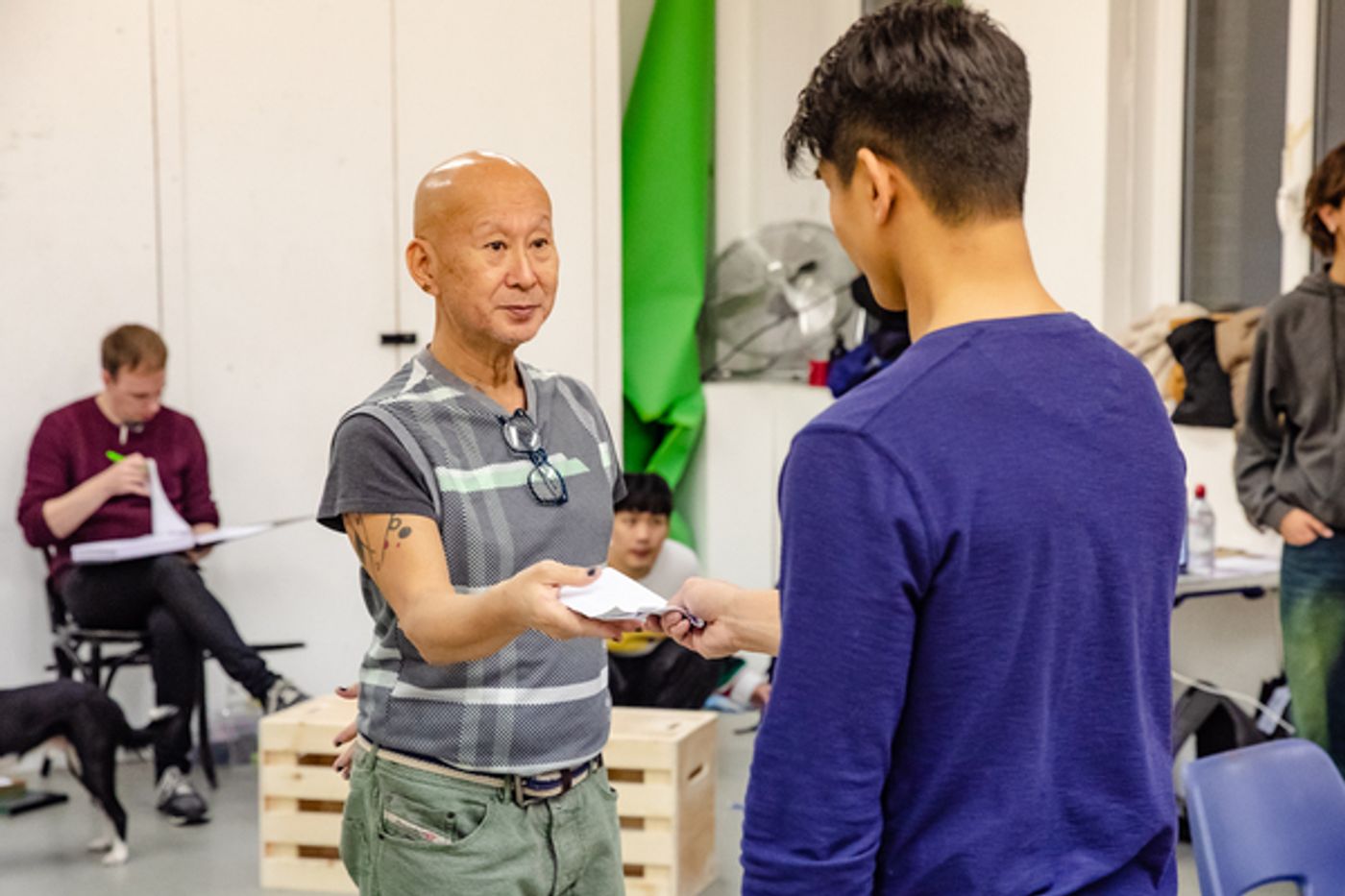 Photos: George Takei and Telly Leung in Rehearsal For GEORGE TAKEI'S ALLEGIANCE in London  Image