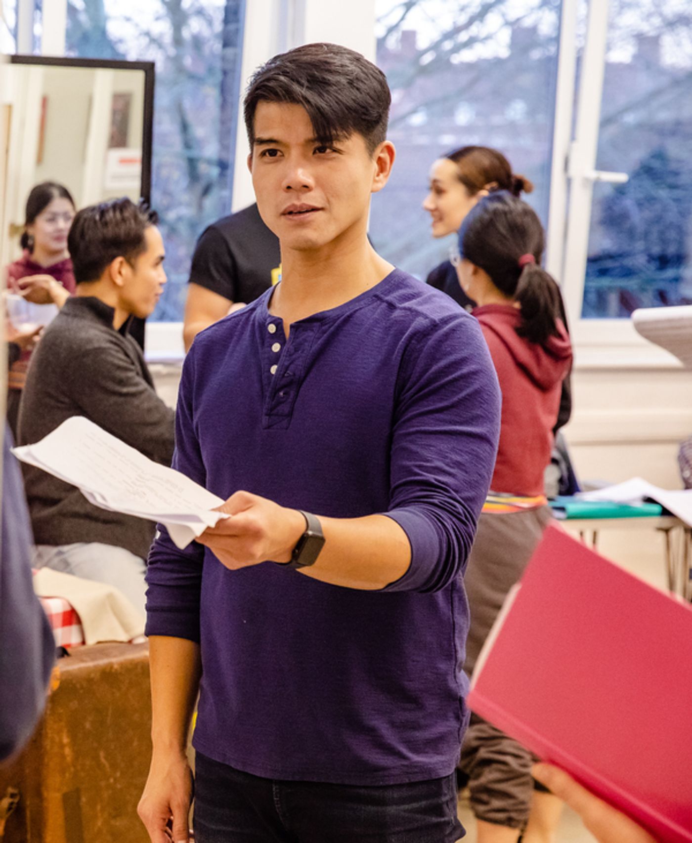 Photos: George Takei and Telly Leung in Rehearsal For GEORGE TAKEI'S ALLEGIANCE in London  Image
