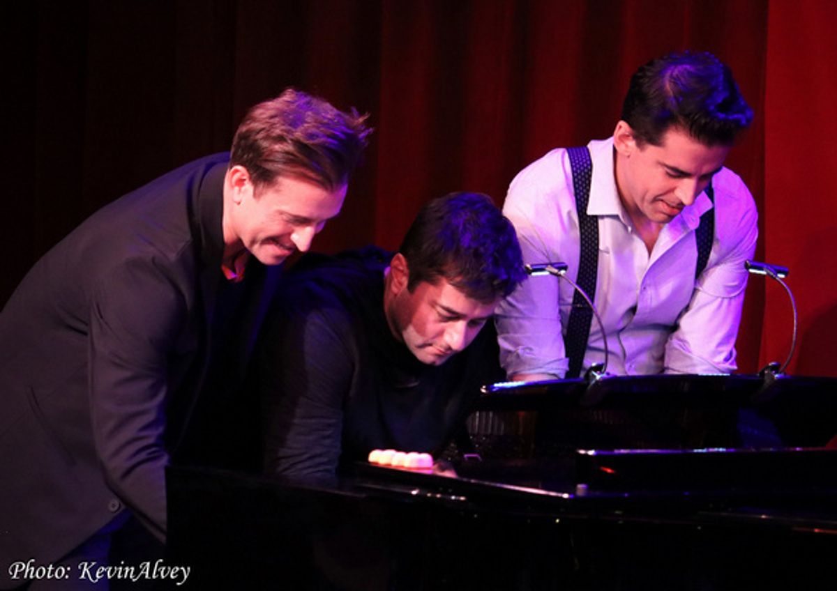 Peter Cincotti, Matt Baker, Tony DeSare at 