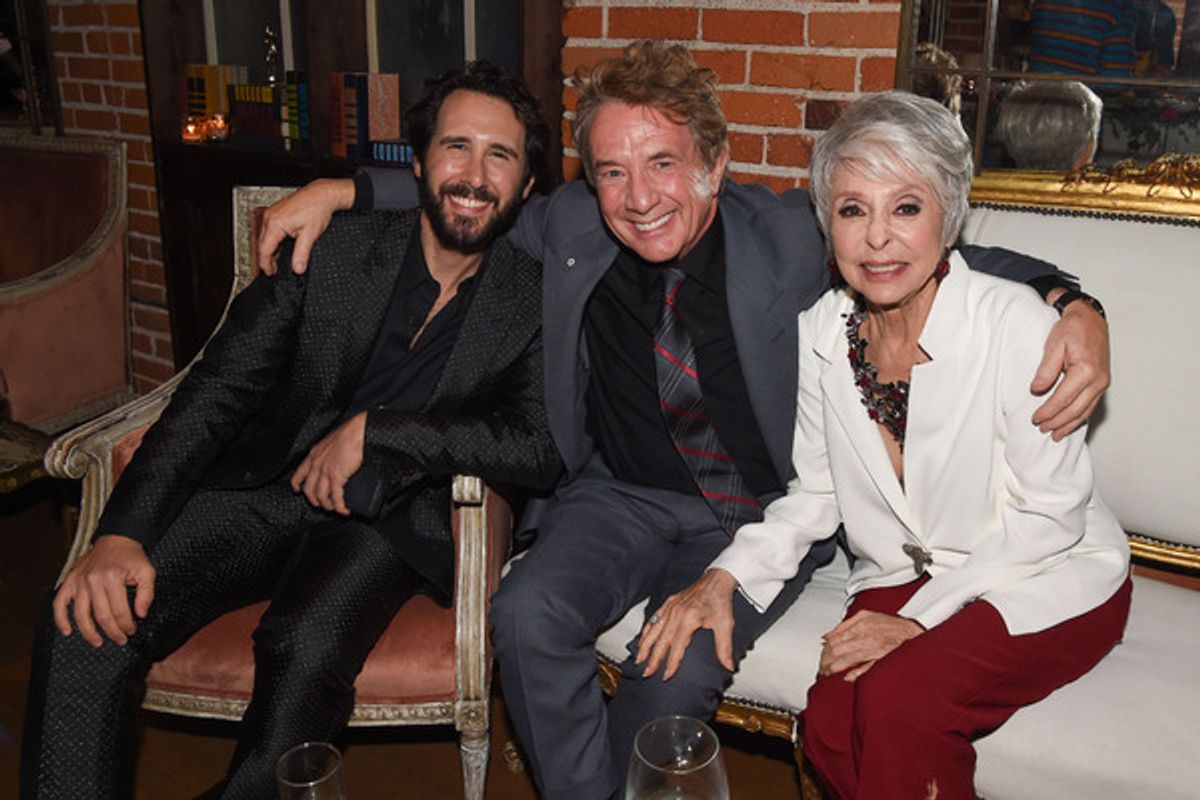Josh Groban, Martin Short, and Rita Moreno at 