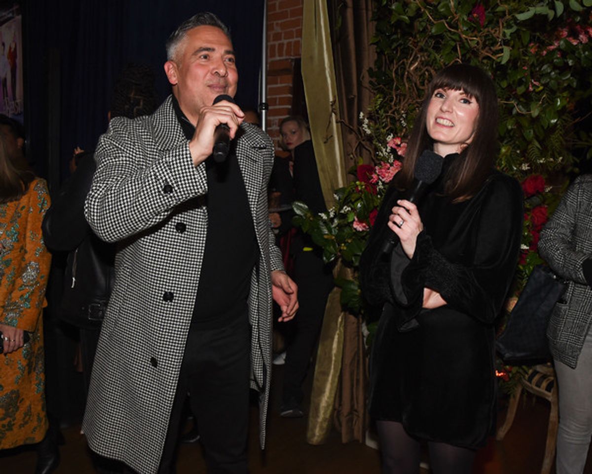 Raj Kapoor (Executive Producer) and Katy Mullan (Executive Producer) at 