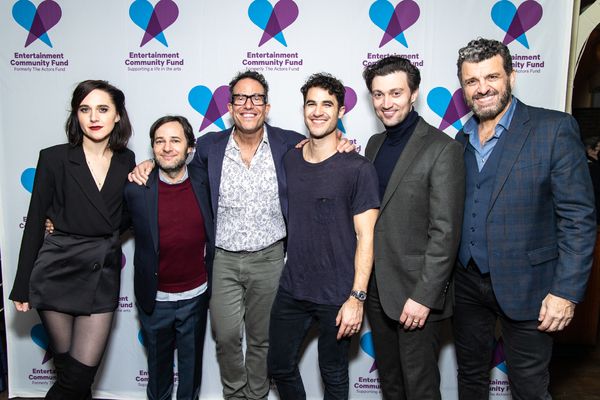 Lena Hall, Danny Strong, ?? Darren Criss, Bryce Pinkham, ?? Photo