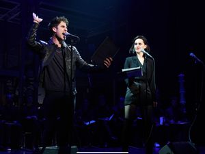 Darren Criss, Lena Hall Photo