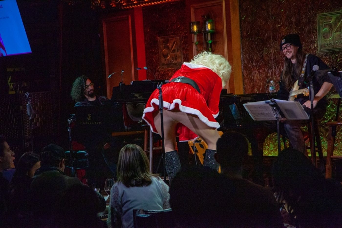 Review: The Staff Serves Food, Frivolity, and Festivity In 54 DOES 54 at 54 Below Review: The Staff Serves Food, Frivolity, and Festivity In 54 DOES 54 at 54 Below Image
