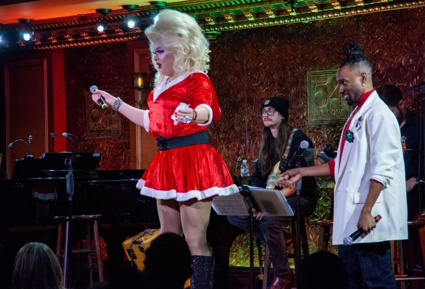 Review: The Staff Serves Food, Frivolity, and Festivity In 54 DOES 54 at 54 Below Review: The Staff Serves Food, Frivolity, and Festivity In 54 DOES 54 at 54 Below Image