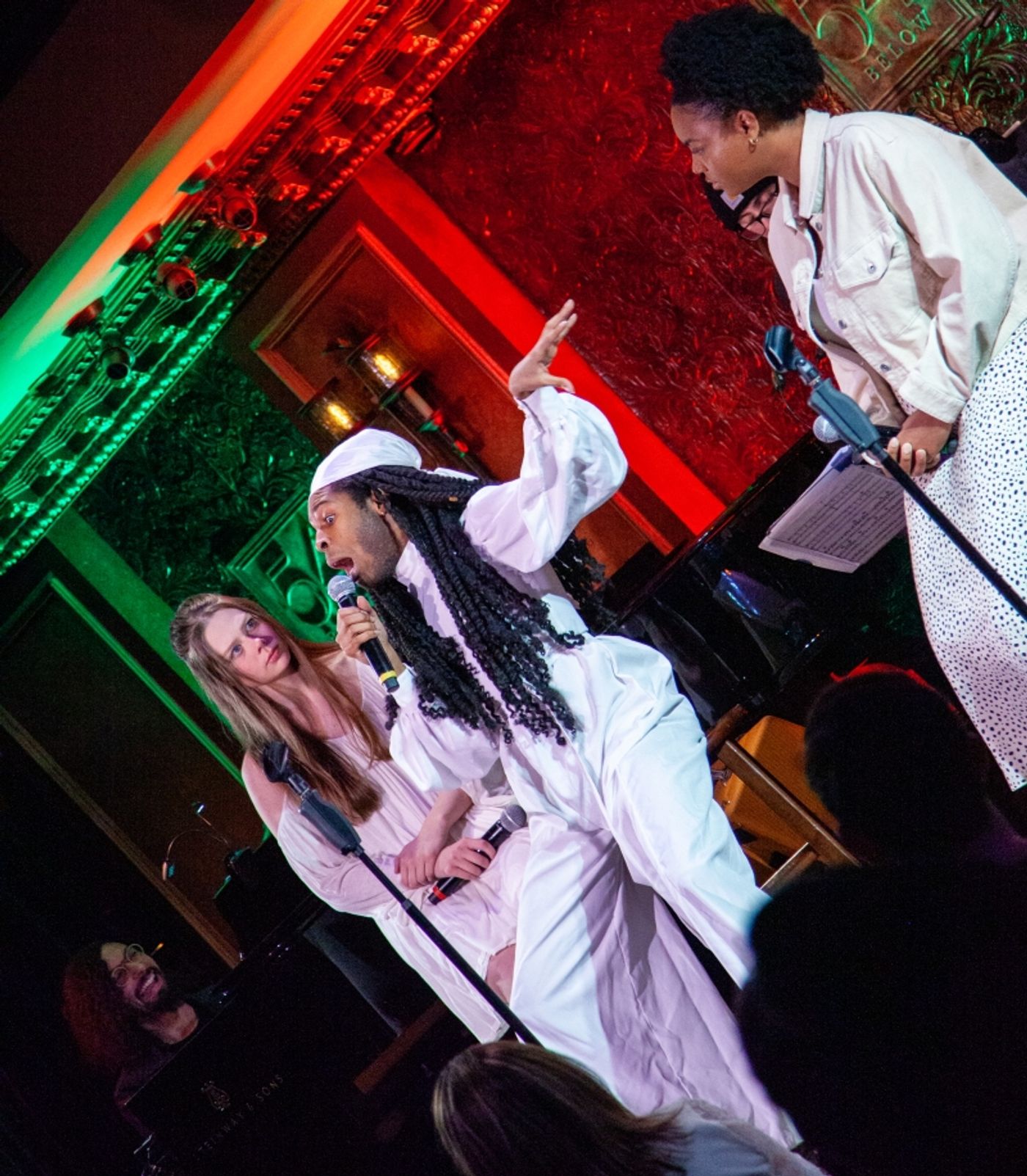 Review: The Staff Serves Food, Frivolity, and Festivity In 54 DOES 54 at 54 Below  Image