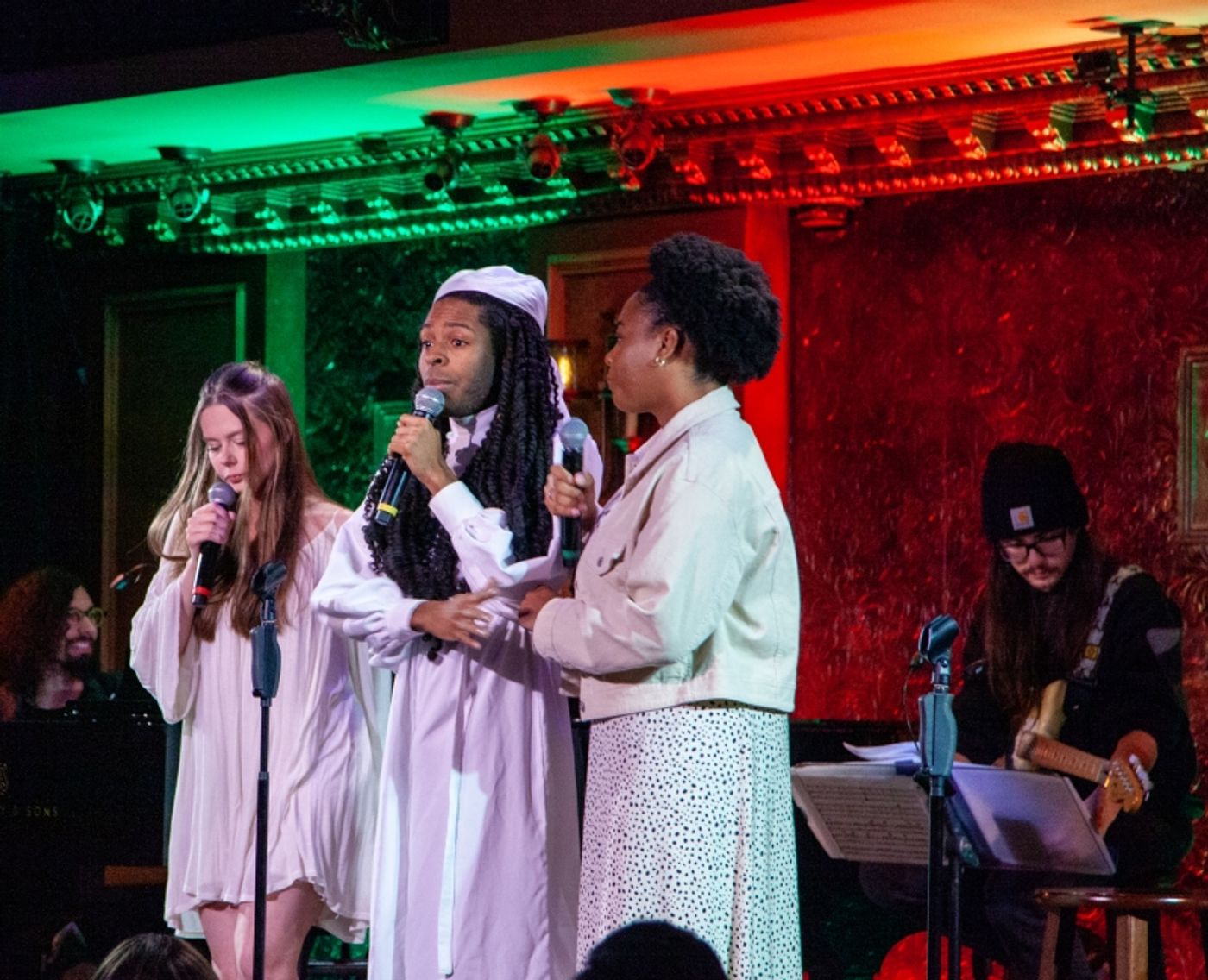 Review: The Staff Serves Food, Frivolity, and Festivity In 54 DOES 54 at 54 Below Review: The Staff Serves Food, Frivolity, and Festivity In 54 DOES 54 at 54 Below Image