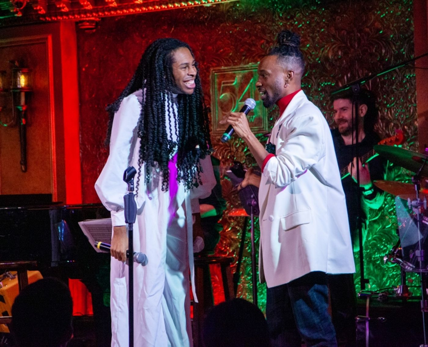 Review: The Staff Serves Food, Frivolity, and Festivity In 54 DOES 54 at 54 Below Review: The Staff Serves Food, Frivolity, and Festivity In 54 DOES 54 at 54 Below Image