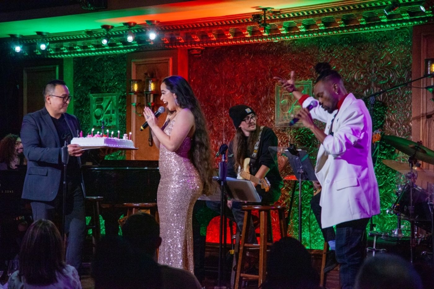 Review: The Staff Serves Food, Frivolity, and Festivity In 54 DOES 54 at 54 Below Review: The Staff Serves Food, Frivolity, and Festivity In 54 DOES 54 at 54 Below Image