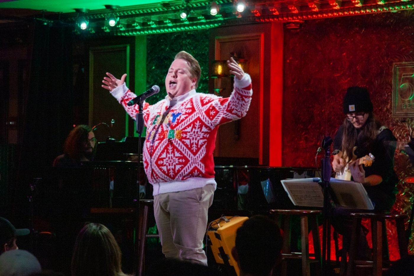 Review: The Staff Serves Food, Frivolity, and Festivity In 54 DOES 54 at 54 Below Review: The Staff Serves Food, Frivolity, and Festivity In 54 DOES 54 at 54 Below Image