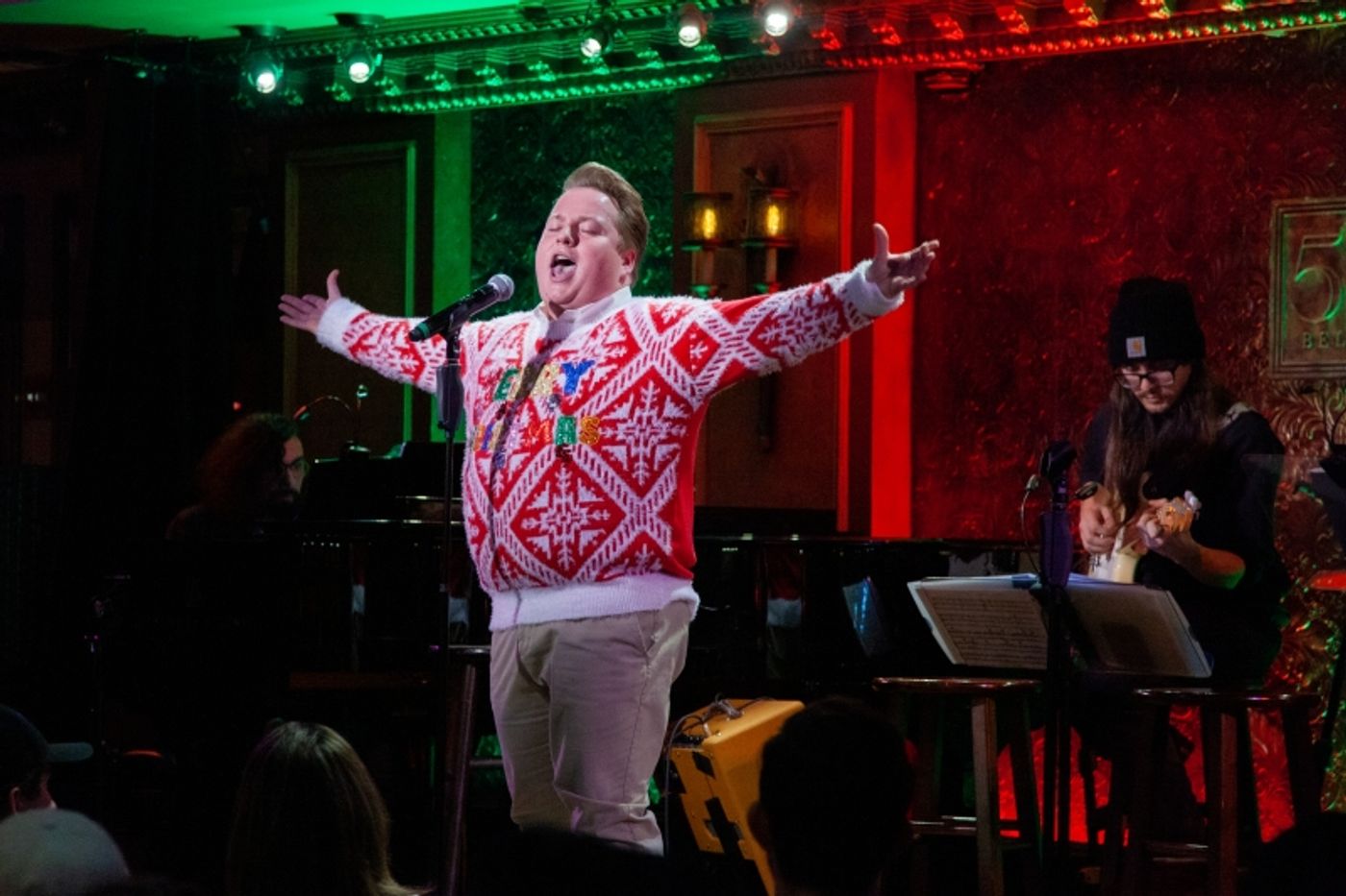 Review: The Staff Serves Food, Frivolity, and Festivity In 54 DOES 54 at 54 Below Review: The Staff Serves Food, Frivolity, and Festivity In 54 DOES 54 at 54 Below Image