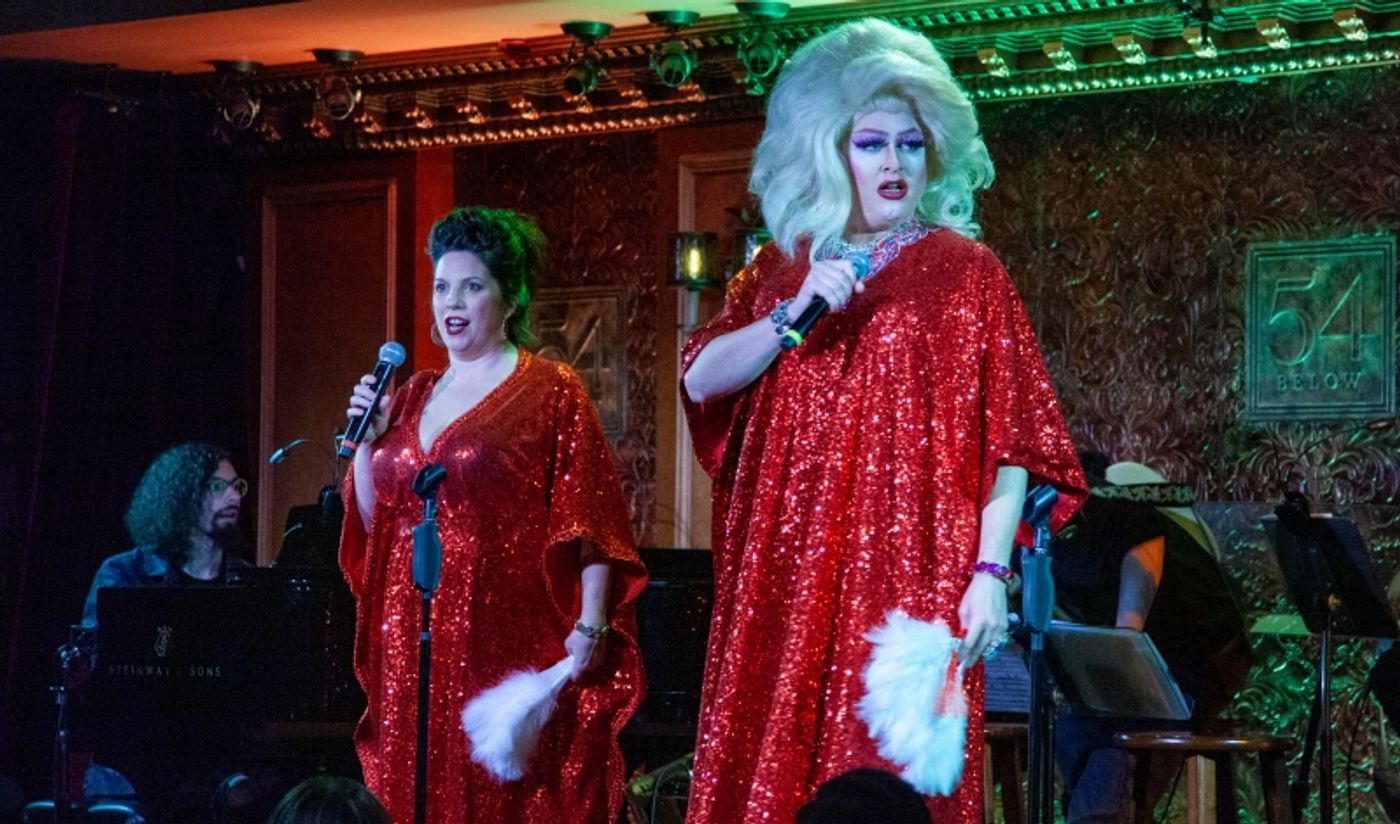 Review: The Staff Serves Food, Frivolity, and Festivity In 54 DOES 54 at 54 Below Review: The Staff Serves Food, Frivolity, and Festivity In 54 DOES 54 at 54 Below Image
