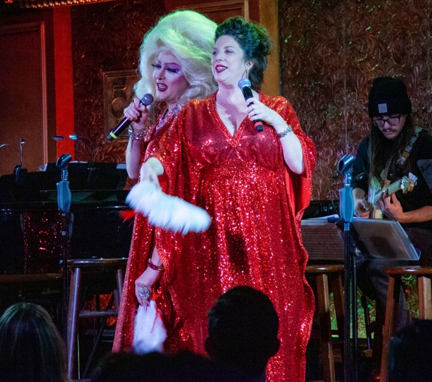 Review: The Staff Serves Food, Frivolity, and Festivity In 54 DOES 54 at 54 Below  Image
