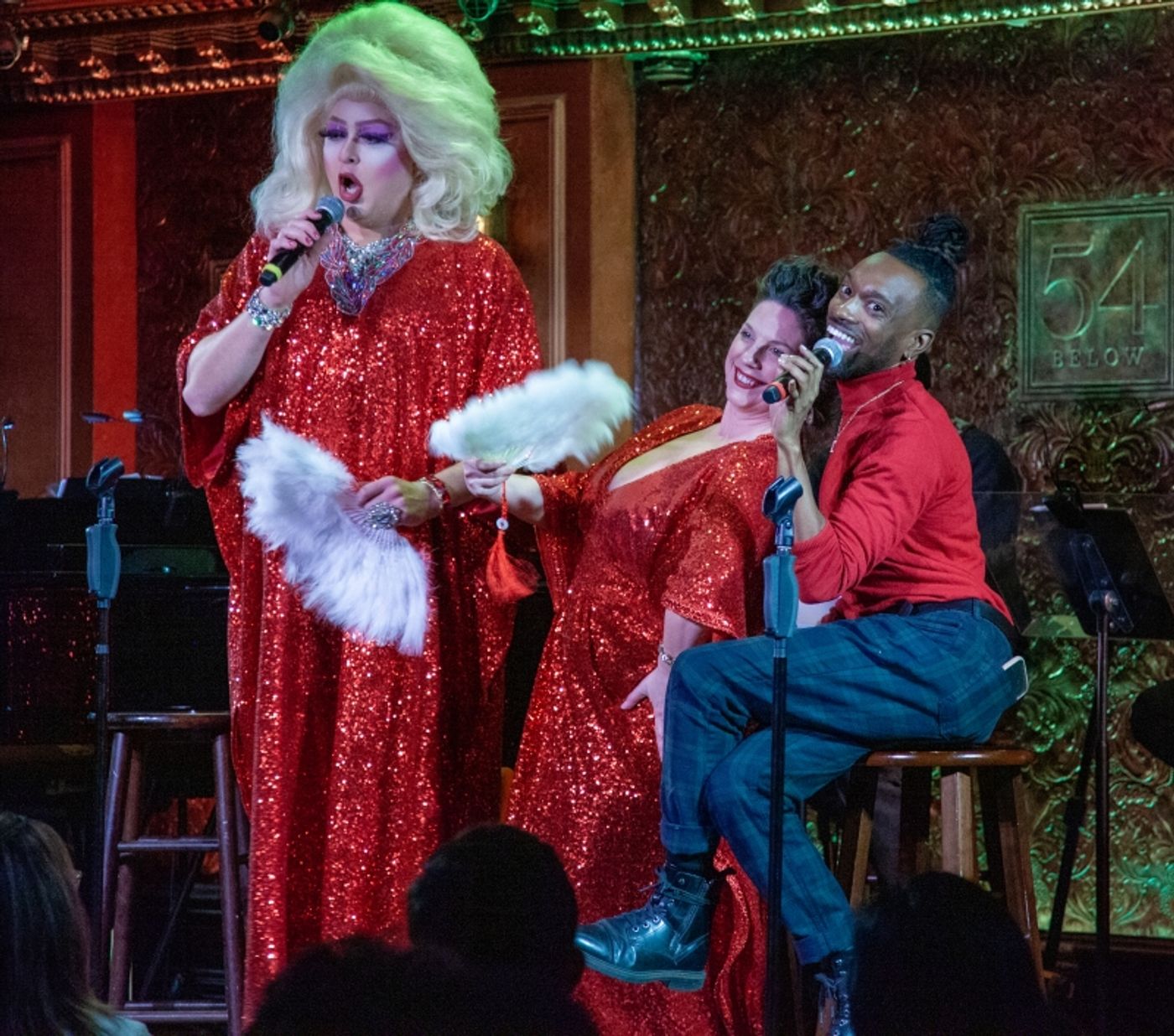 Review: The Staff Serves Food, Frivolity, and Festivity In 54 DOES 54 at 54 Below Review: The Staff Serves Food, Frivolity, and Festivity In 54 DOES 54 at 54 Below Image
