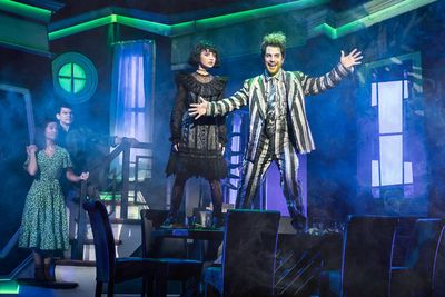 Britney Coleman (Barbara), Will Burton (Adam), Isabella Esler (Lydia) and Justin Coll Photo