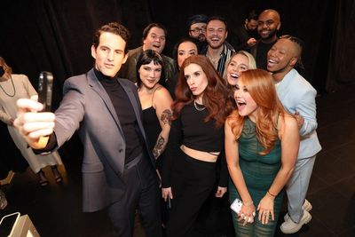 John Riddle and castmates Photo