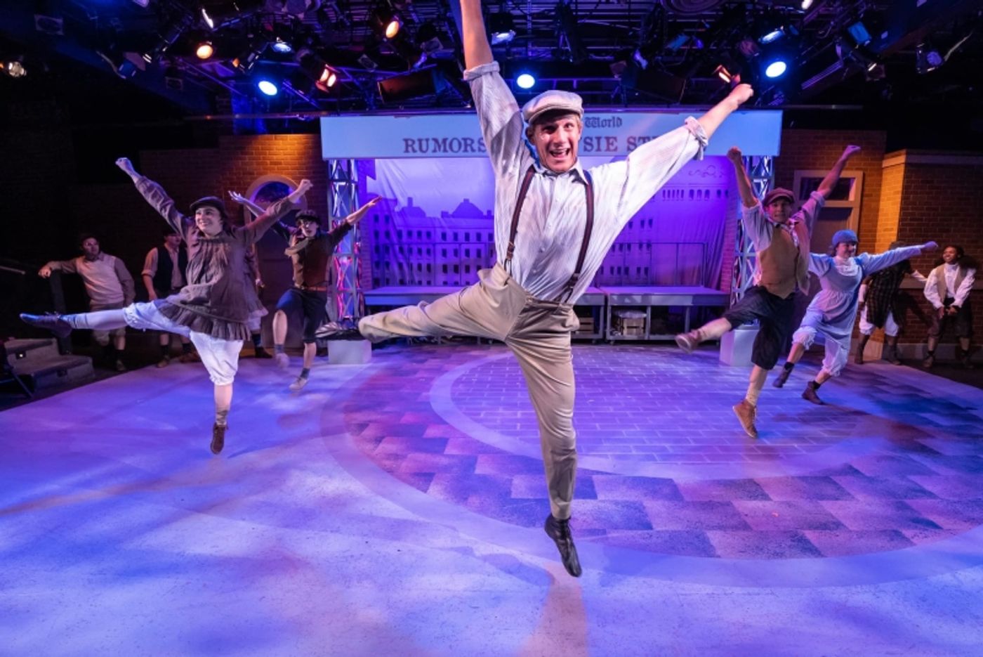 Review: Town Hall's NEWSIES is Striking  Image