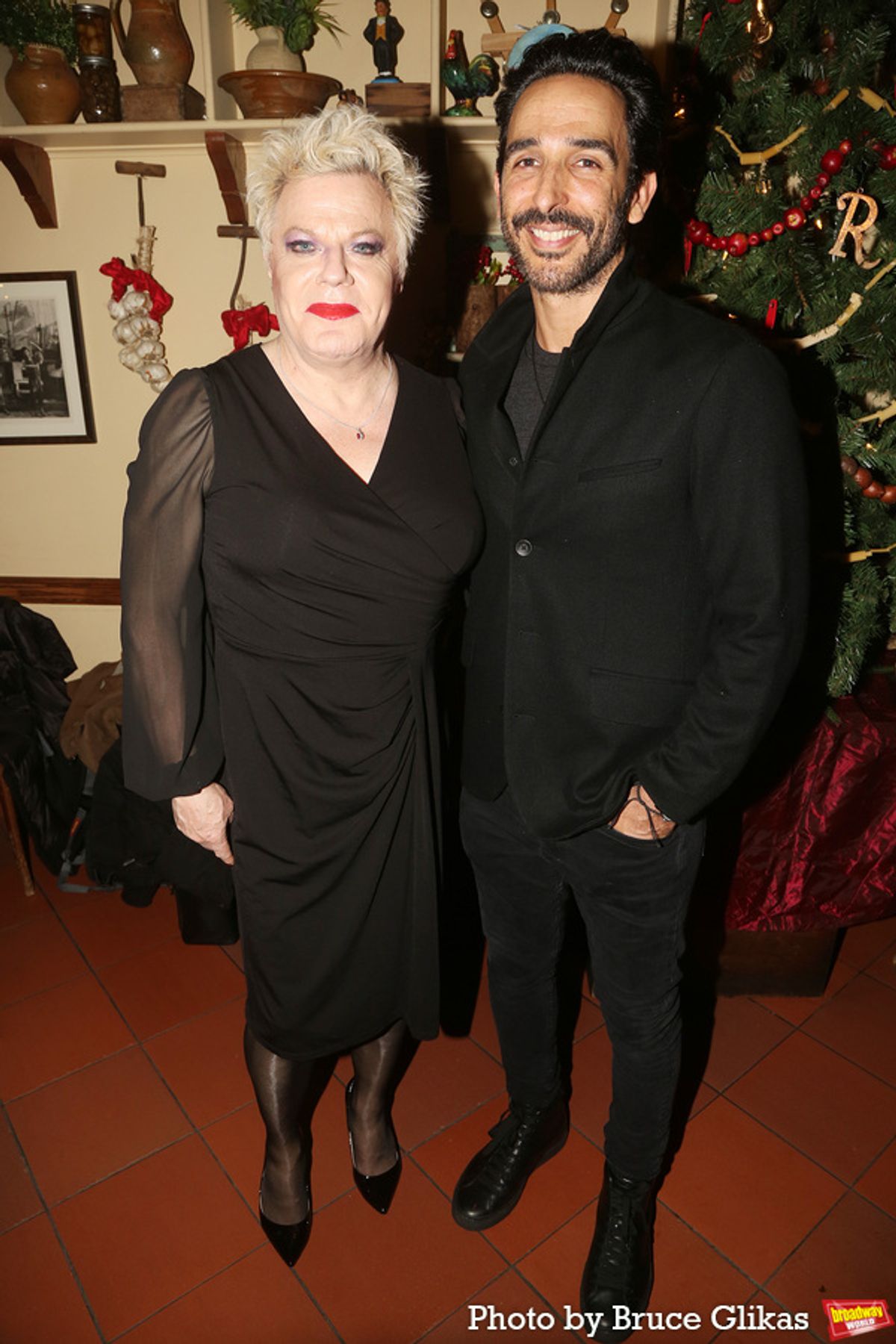 Eddie Izzard and Amir Arison at 