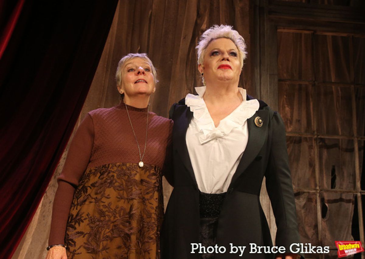 Director Selina Cadell and Eddie Izzard  at 