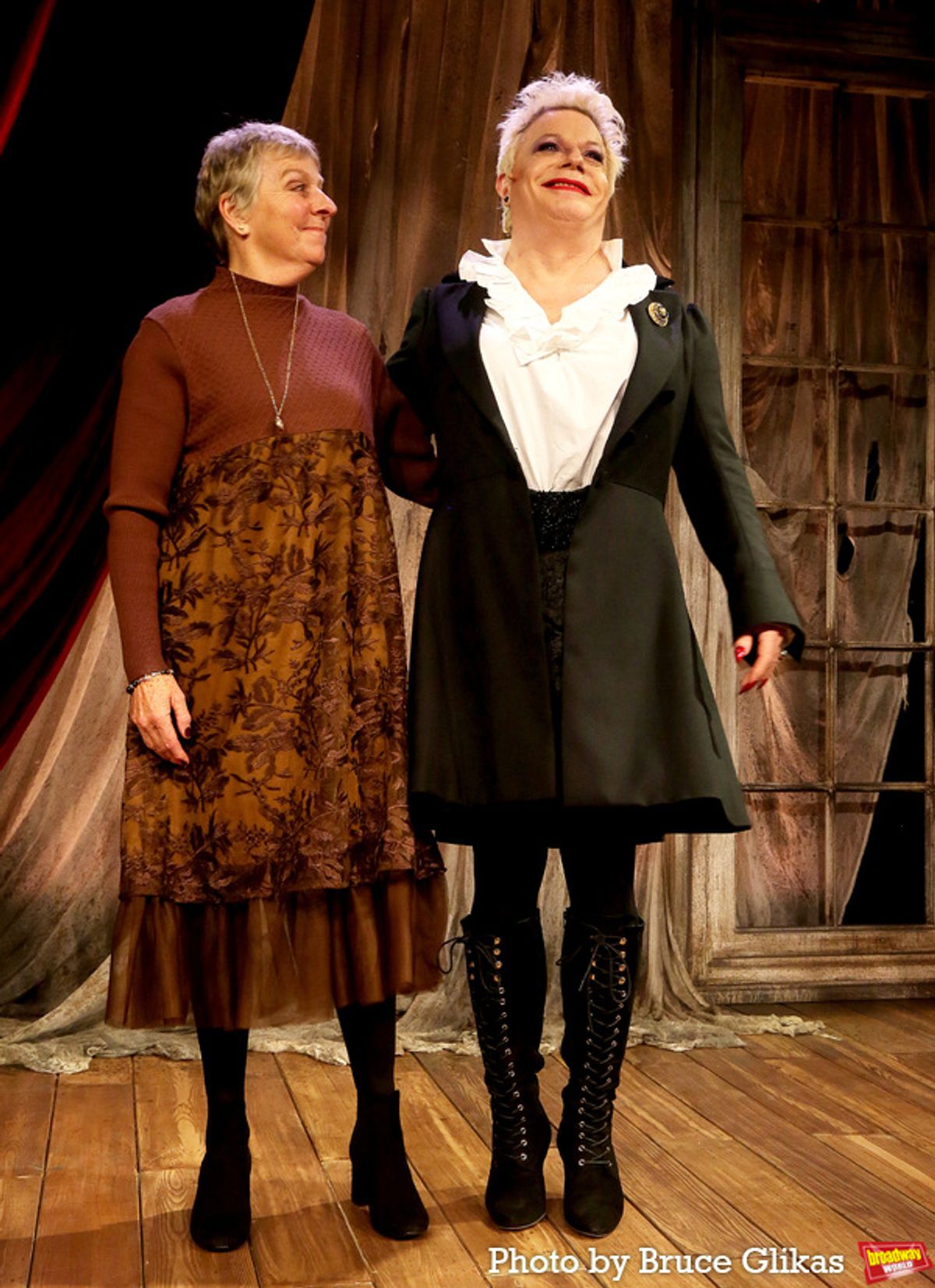 Director Selina Cadell and Eddie Izzard  at 