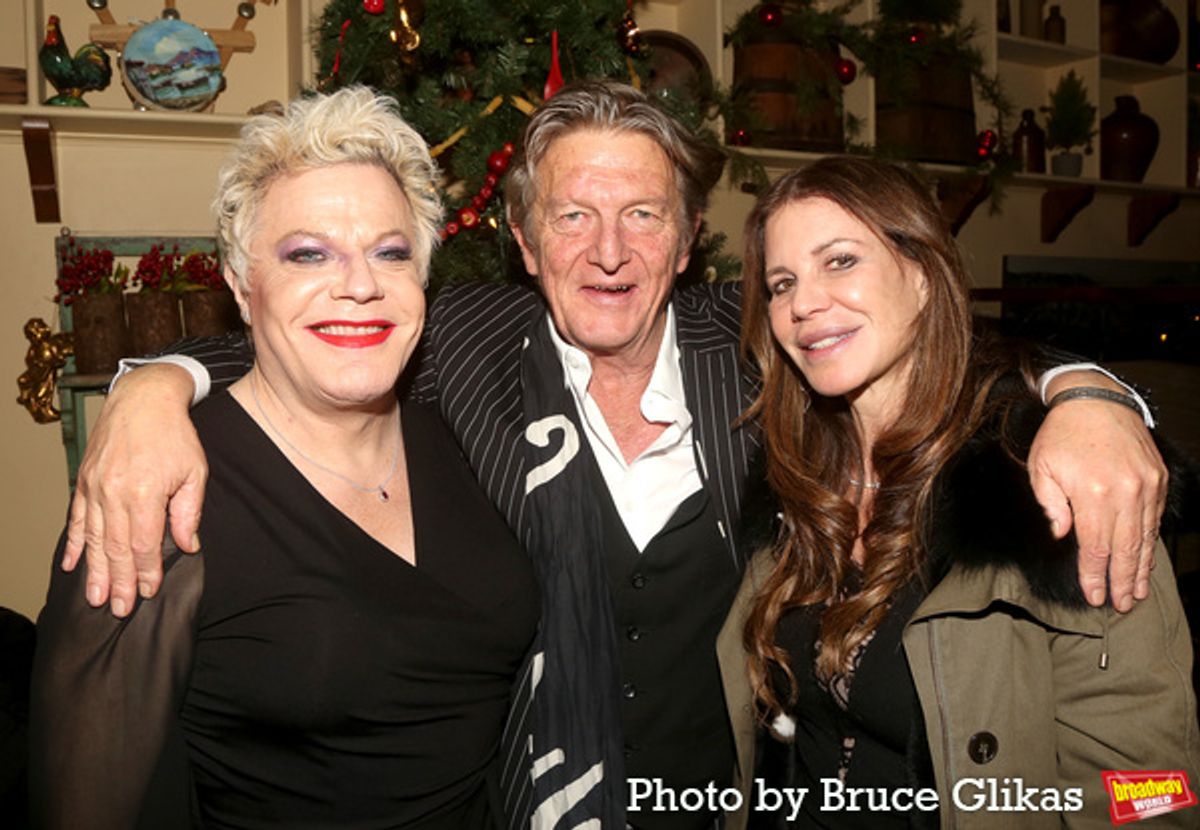 Eddie Izzard, Nick Graham and Guest at 