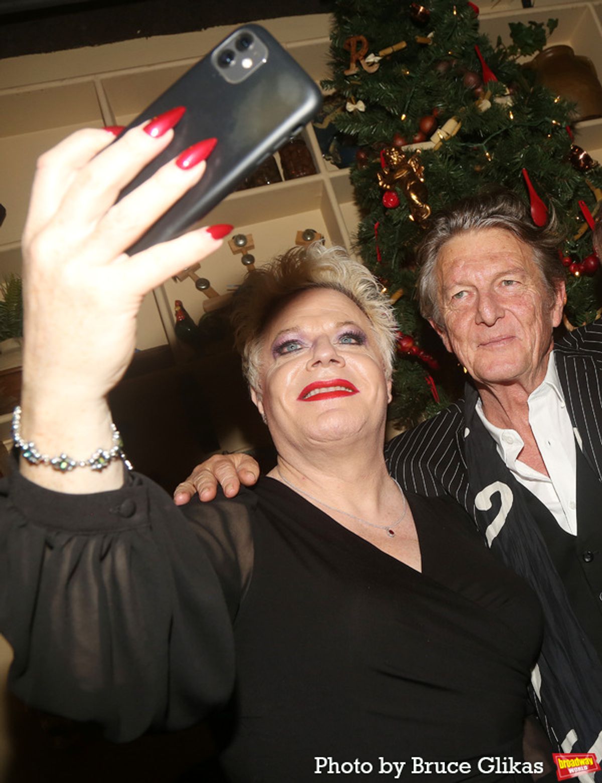 Eddie Izzard and Nick Graham  at 